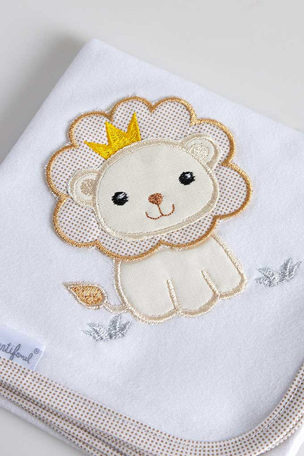 Fralda bordada rei leão